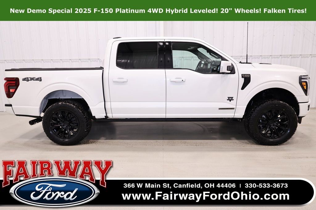 New 2025 Ford F150 Platinum w/ Equipment Group 702A High image 1
