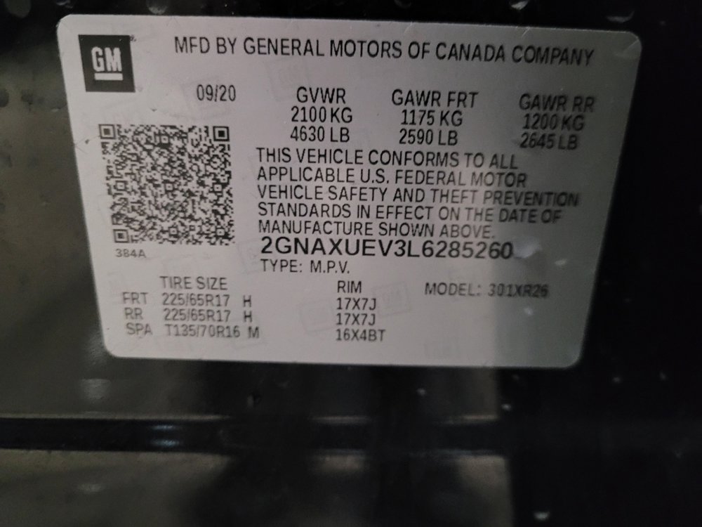 Used 2020 Chevrolet Equinox LT image 33