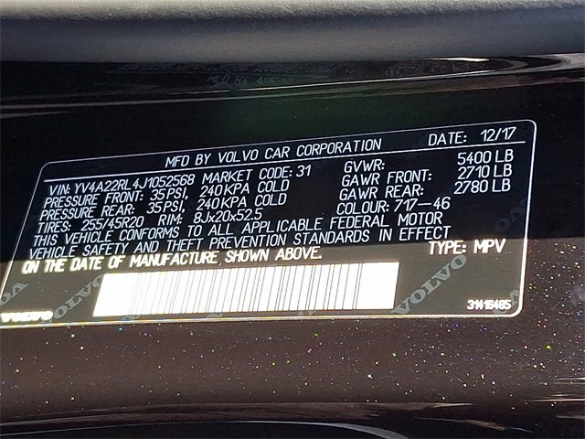 Used 2018 Volvo XC60 T6 Inscription w/ Convenience Package image 26