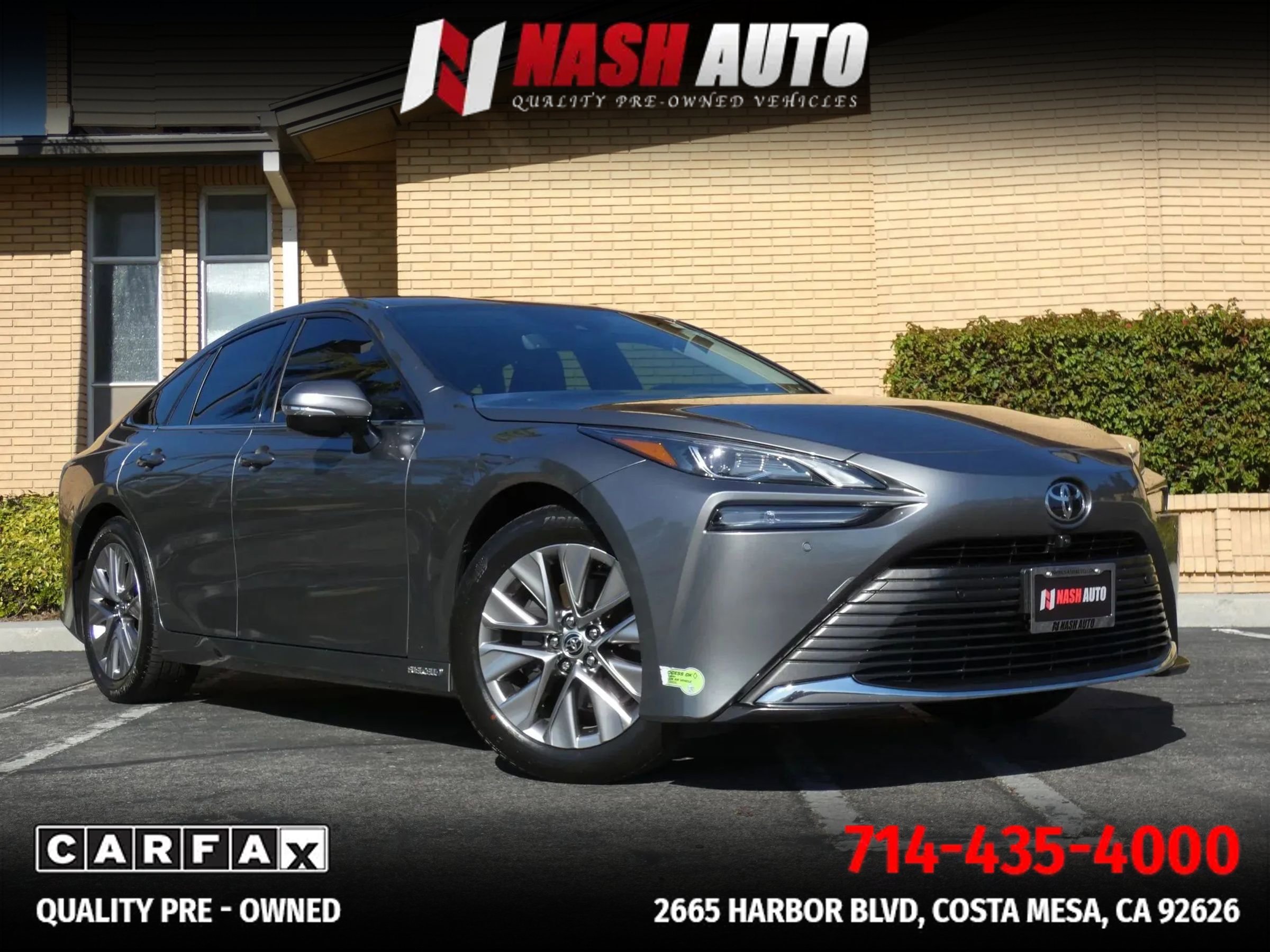 Used 2023 Toyota Mirai w/ Advanced Technology Package RWD image 6