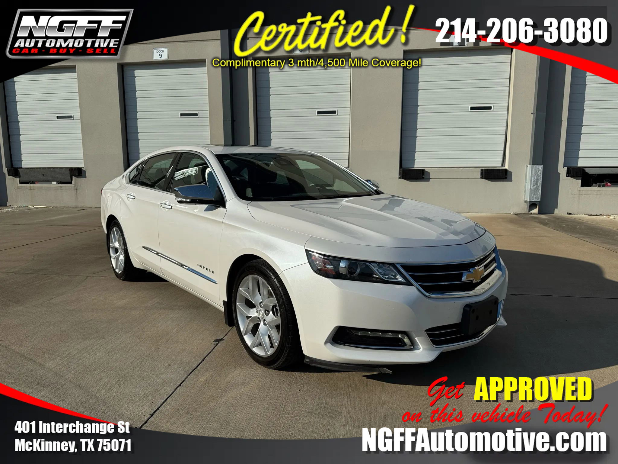 Used 2017 Chevrolet Impala Premier w/ Enhanced Convenience Package