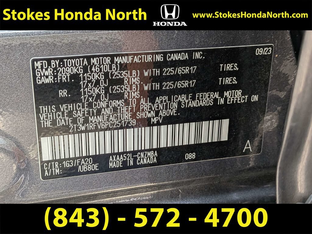 Used 2023 Toyota RAV4 XLE w/ Convenience Package FWD image 9