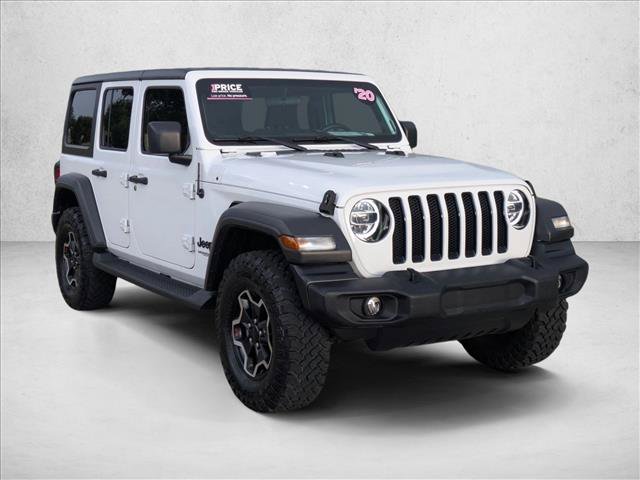 Used 2020 Jeep Wrangler Unlimited Sport AWD/4WD image 3