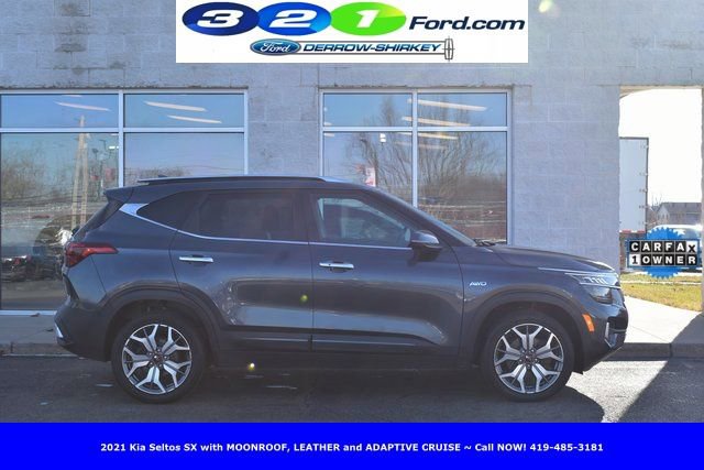 Used 2021 Kia Seltos SX w/ SX Sunroof Package image 3