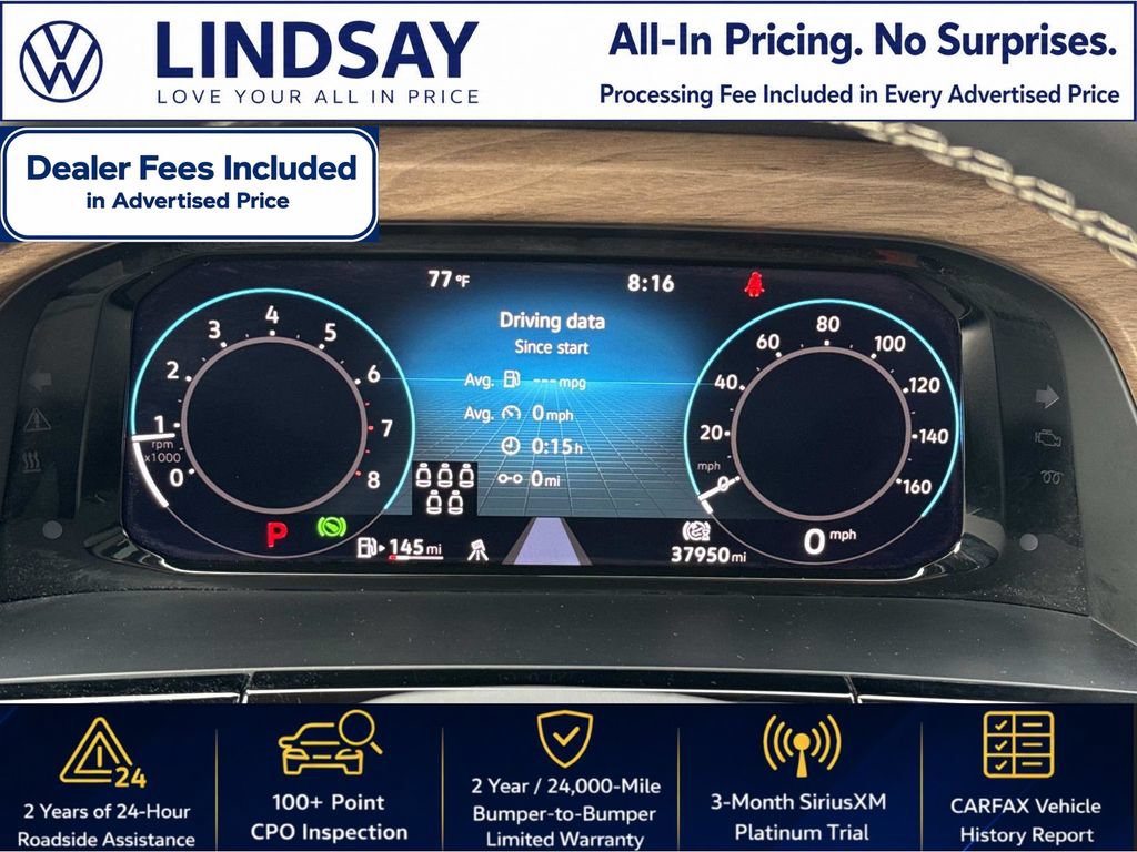 Used 2024 Volkswagen Atlas SE w/ Panoramic Sunroof Package AWD/4WD image 25