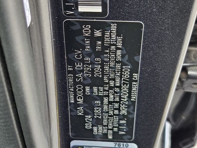 Used 2024 Kia Forte LXS FWD image 41