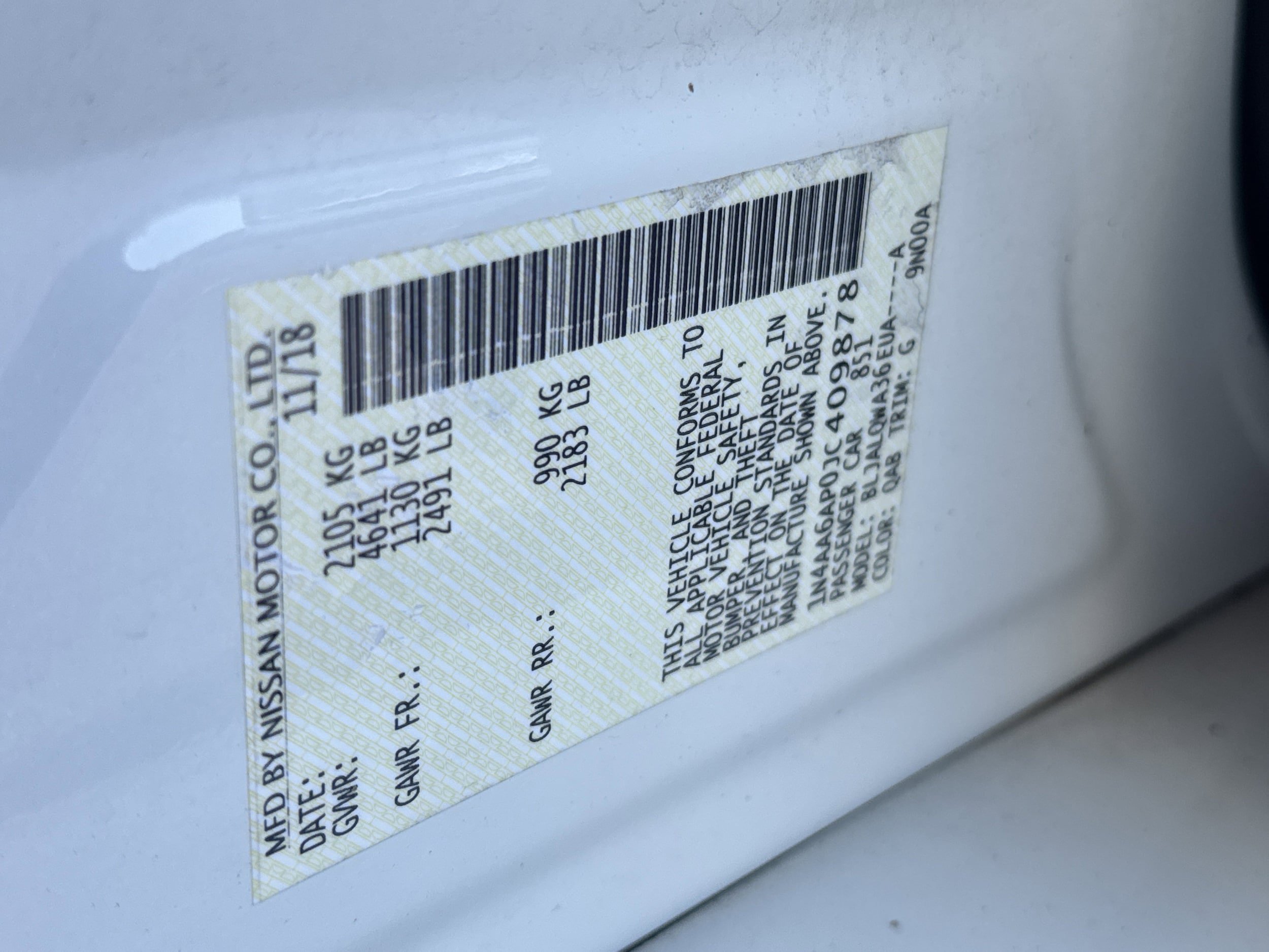Used 2018 Nissan Maxima 3.5 S FWD image 33