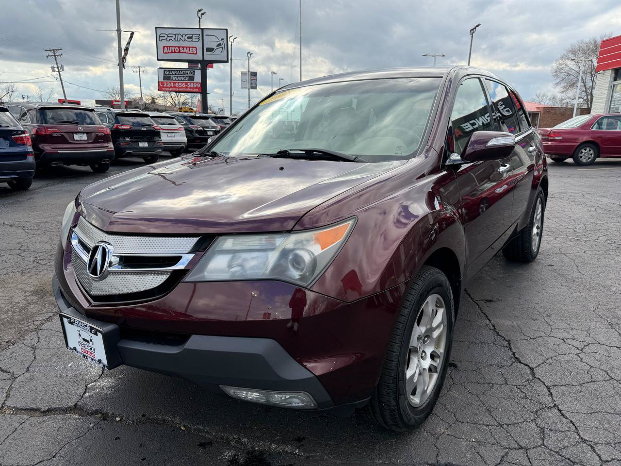 Used 2008 Acura MDX w/ Technology Package AWD/4WD image 3