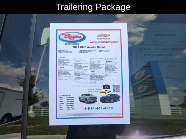 Used 2021 GMC Acadia Denali w/ Denali Ultimate Package AWD/4WD image 12