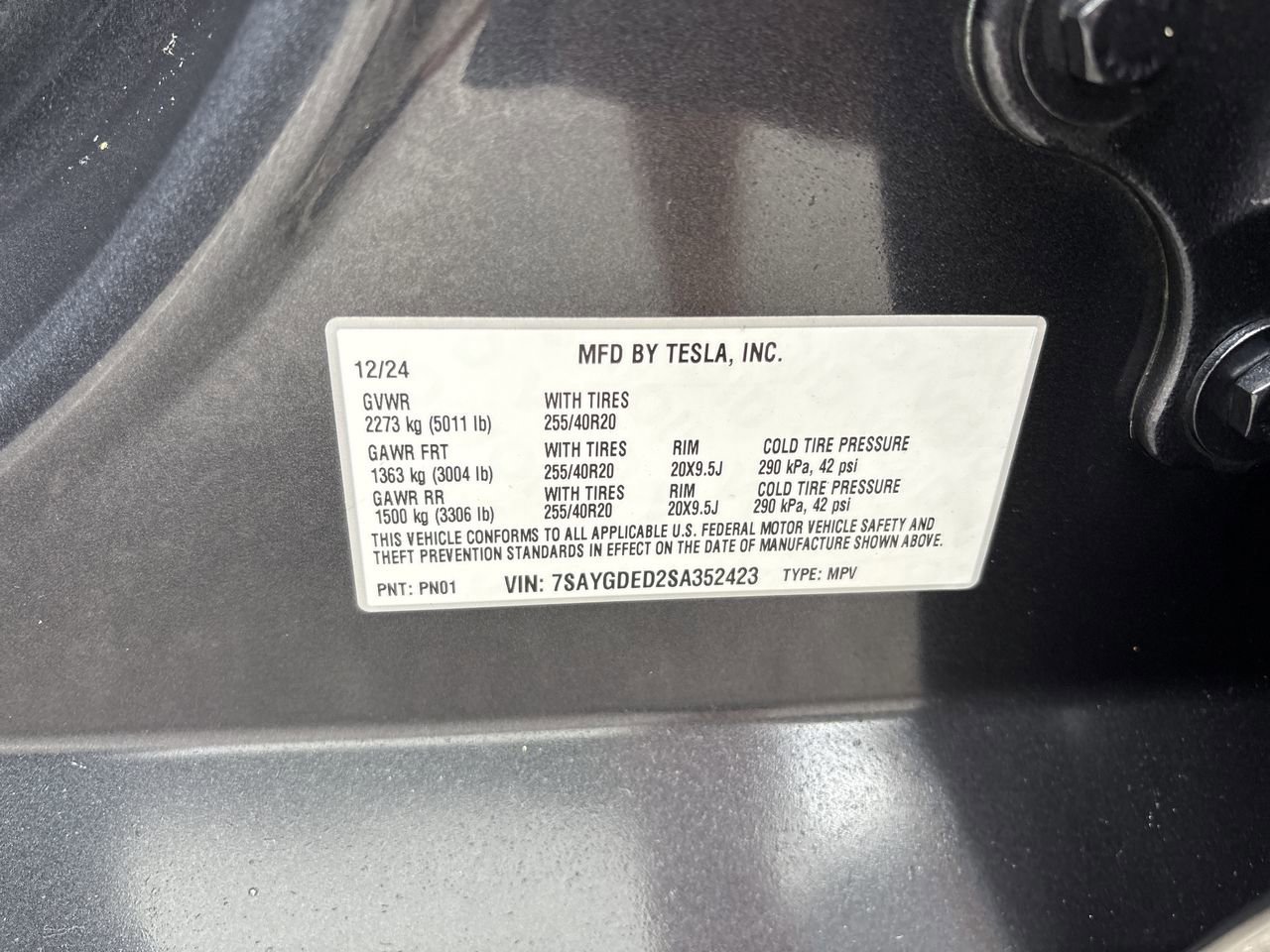 Used 2025 Tesla Model Y Long Range RWD image 20