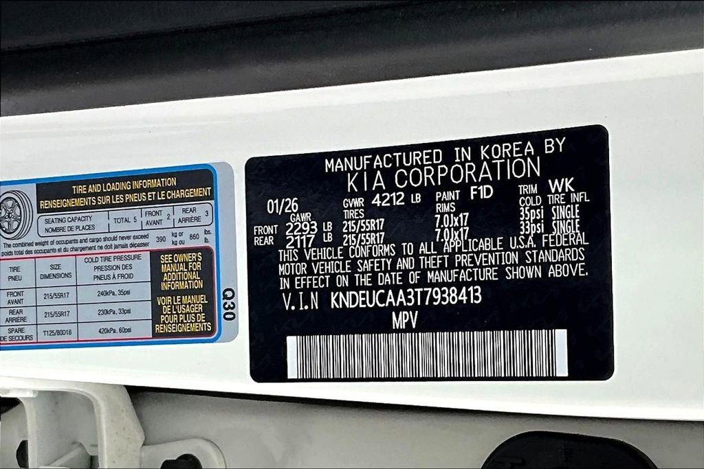 New 2026 Kia Seltos S AWD/4WD image 8