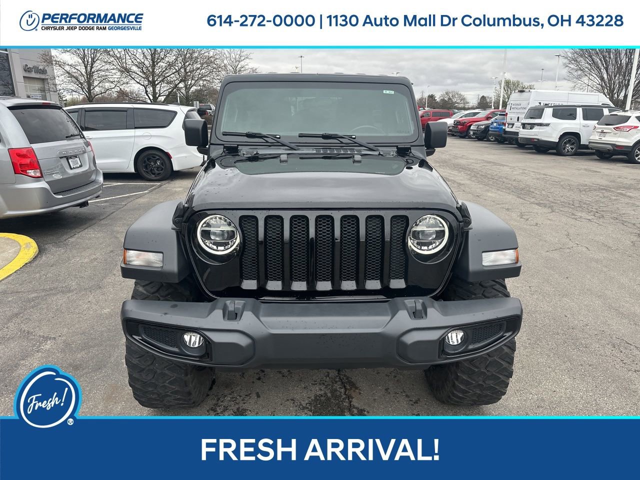 Used 2020 Jeep Wrangler Unlimited Willys image 9