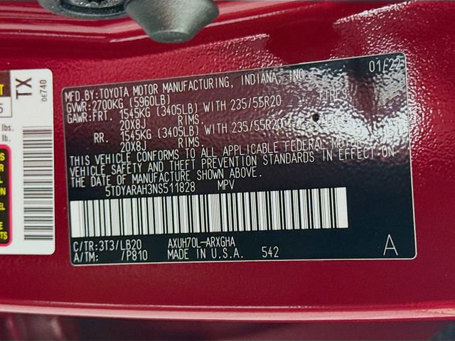 Used 2022 Toyota Highlander Limited image 32