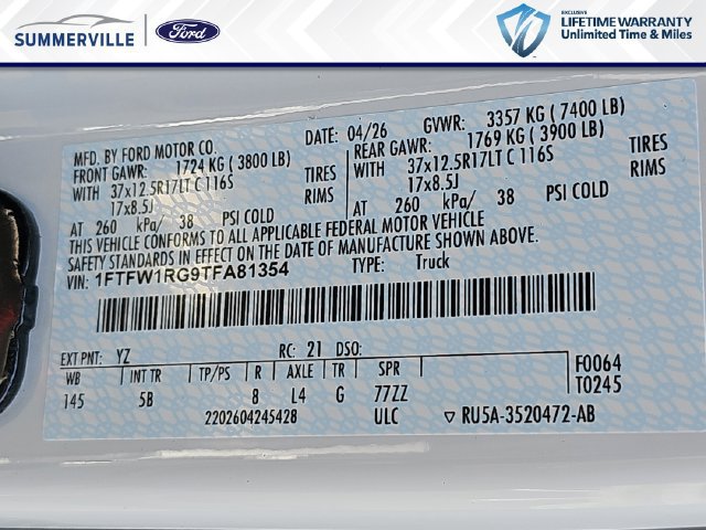 New 2026 Ford F150 Raptor AWD/4WD image 36