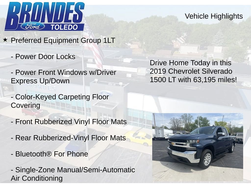 Used 2019 Chevrolet Silverado 1500 LT w/ All-Star Edition AWD/4WD image 12
