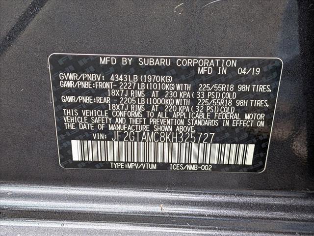 Used 2019 Subaru Crosstrek 2.0i Limited image 28