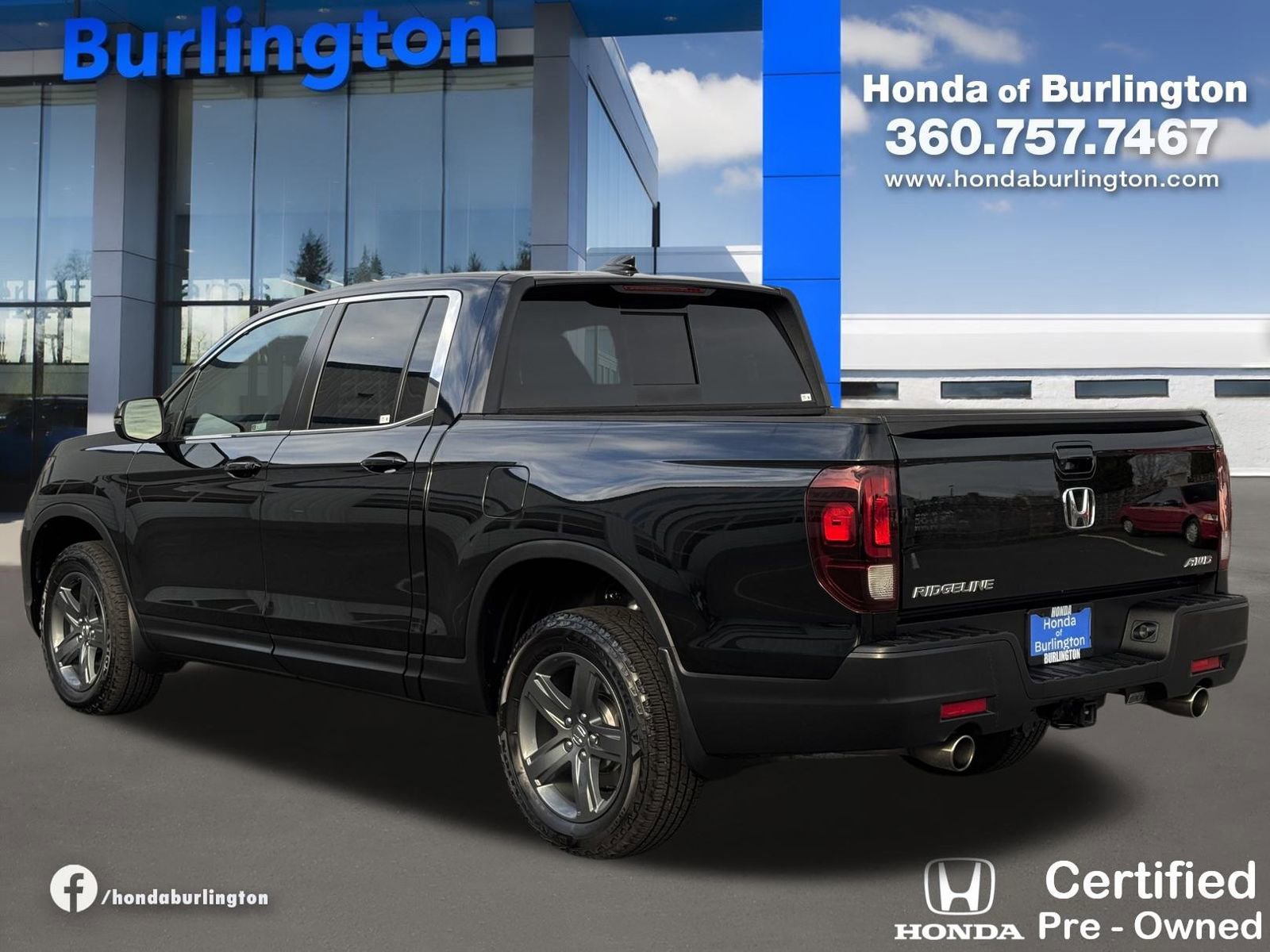 Certified 2023 Honda Ridgeline RTL image 4