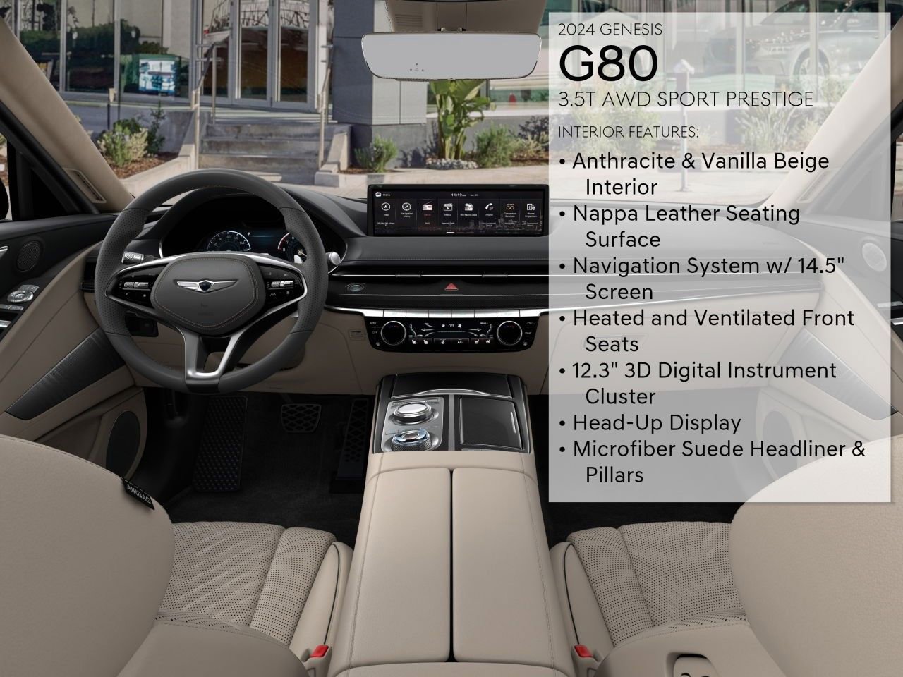 Used 2024 Genesis G80 3.5T Sport AWD/4WD image 22