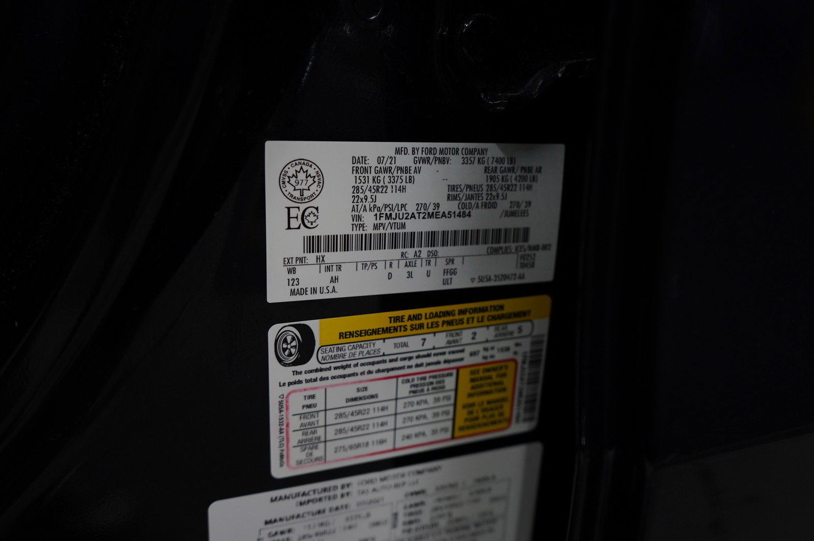 Used 2021 Ford Expedition Limited w/ Equipment Group 303A image 29