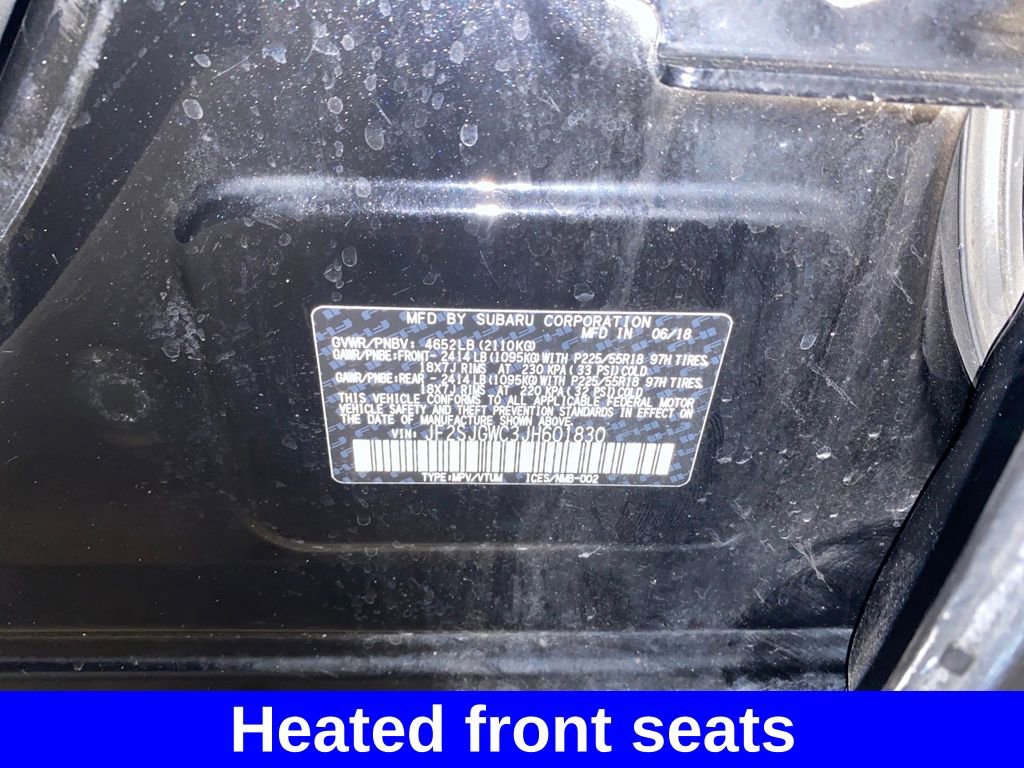 Used 2018 Subaru Forester 2.0XT Touring w/ Popular Package #3B image 26