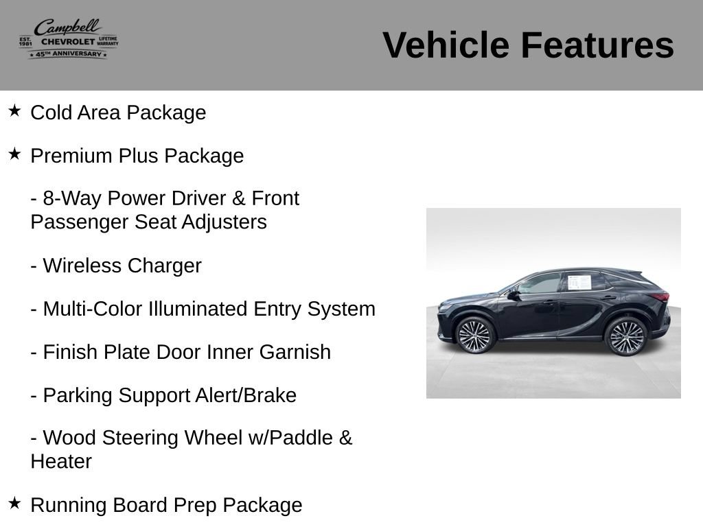 Used 2023 Lexus RX 350 Premium Plus w/ Cold Area Package AWD/4WD image 5