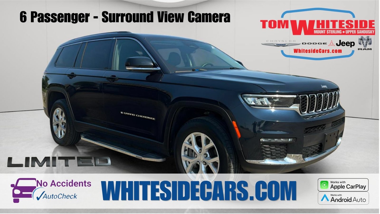 Used 2023 Jeep Grand Cherokee L Limited w/ Luxury Tech Group II AWD/4WD image 1