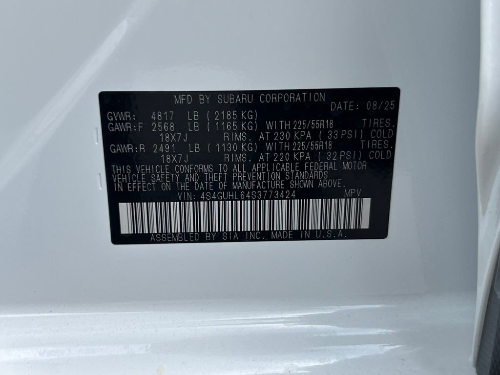 New 2025 Subaru Crosstrek 2.5i Limited image 31