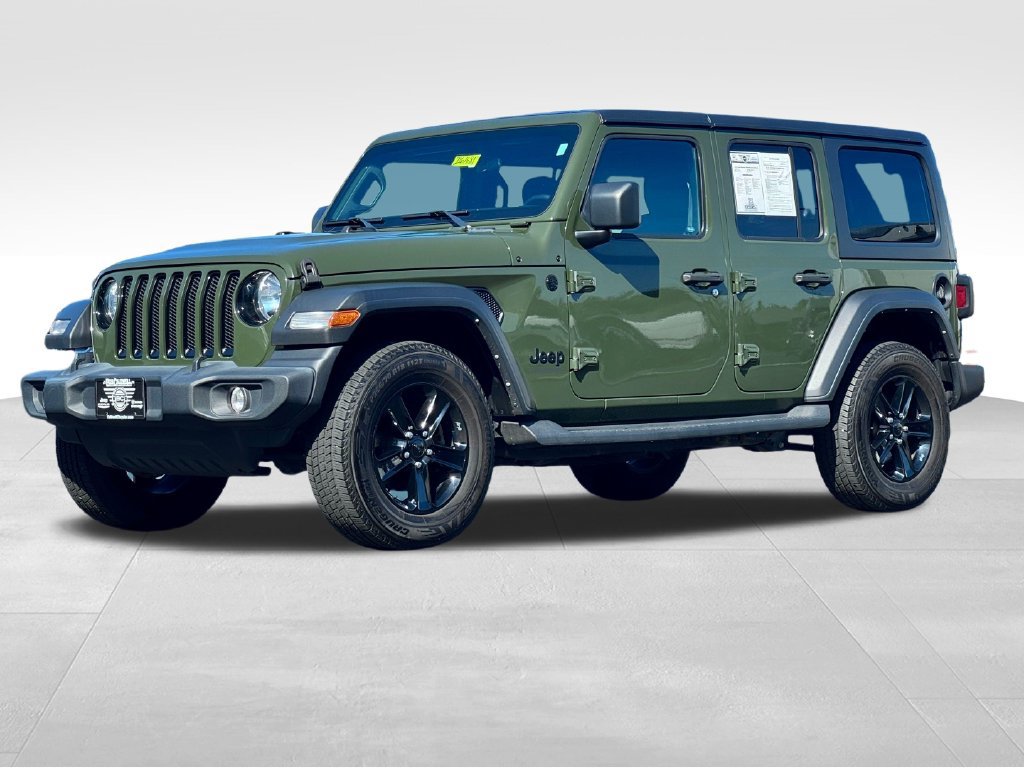 Used 2021 Jeep Wrangler Unlimited Sport AWD/4WD image 3