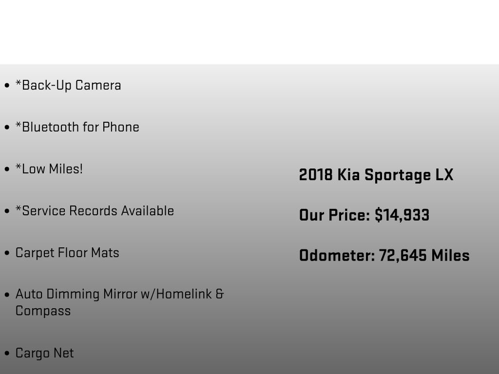 Used 2018 Kia Sportage LX image 6