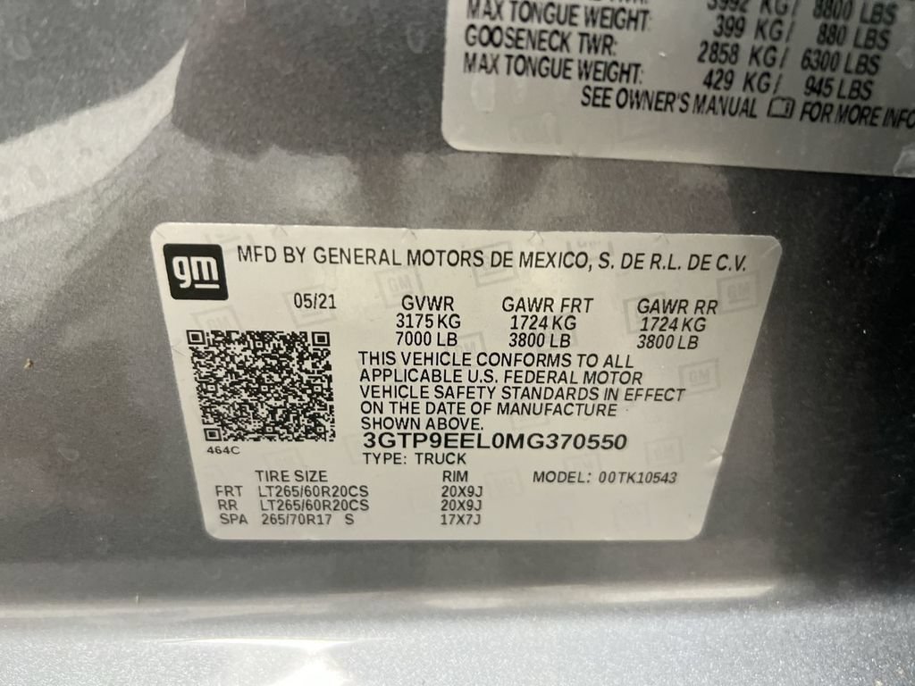 Used 2021 GMC Sierra 1500 AT4 w/ AT4 Preferred Package AWD/4WD image 28