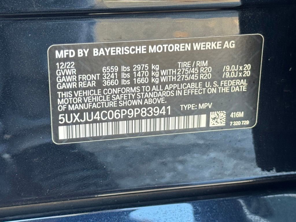 Used 2023 BMW X5 M50i w/ Executive Package image 34