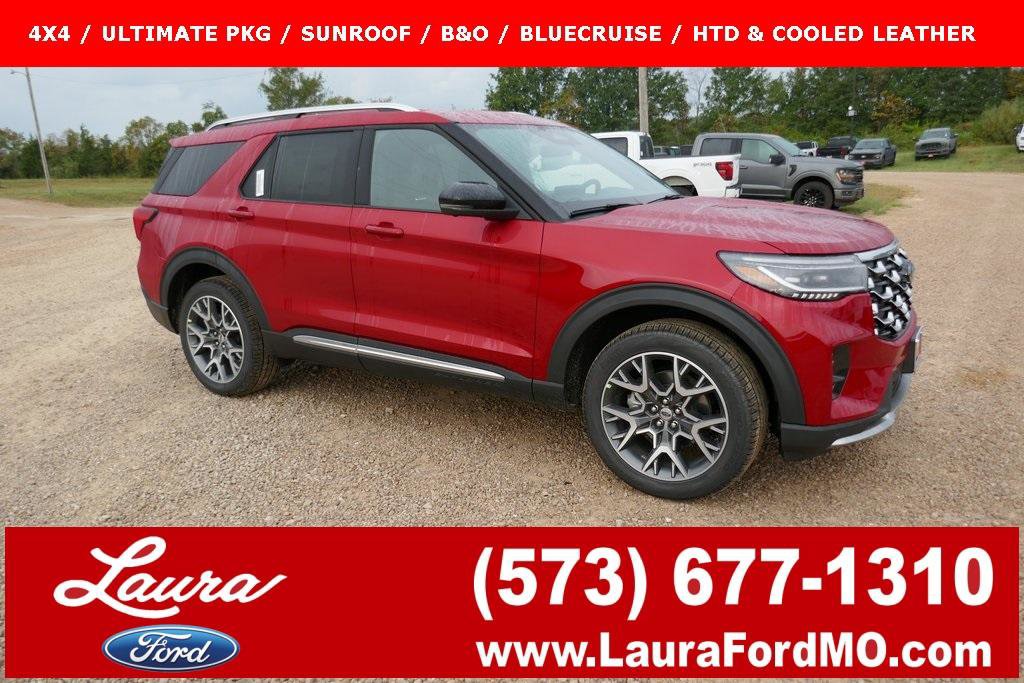 New 2025 Ford Explorer Platinum w/ Ultimate Package