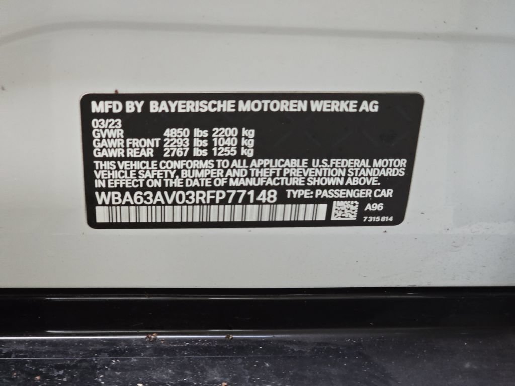 Certified 2024 BMW 430i Gran Coupe w/ Premium Package RWD image 34