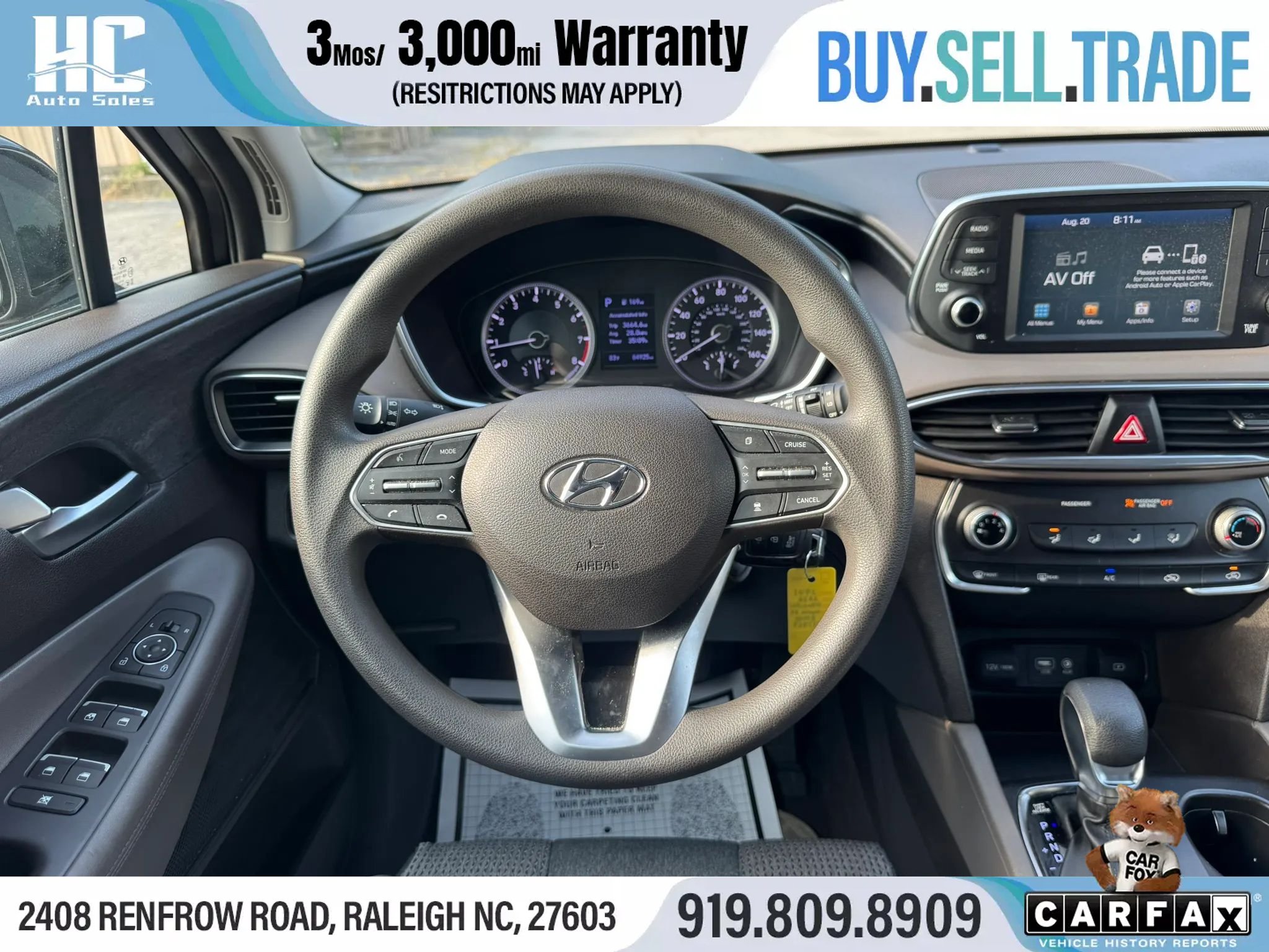 Used 2020 Hyundai Santa Fe SE FWD image 25