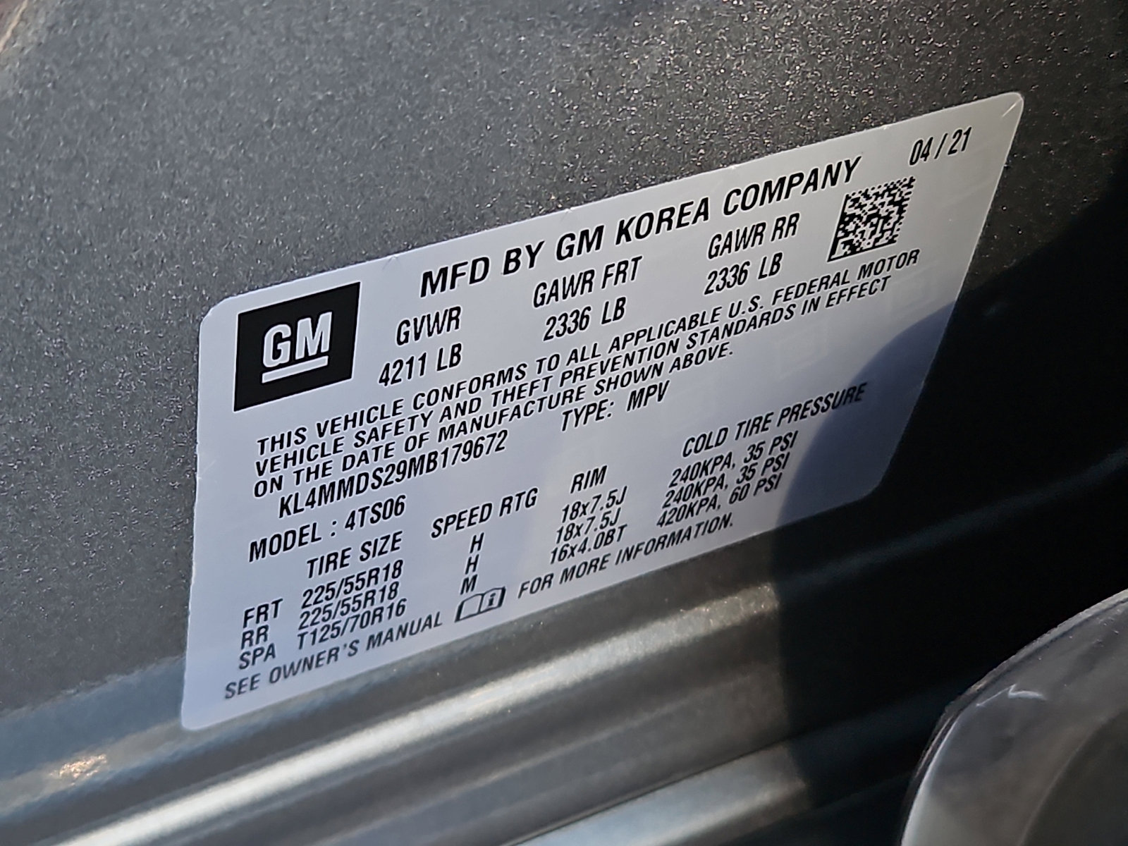 Certified 2021 Buick Encore GX Select w/ Advanced Technology Package image 27