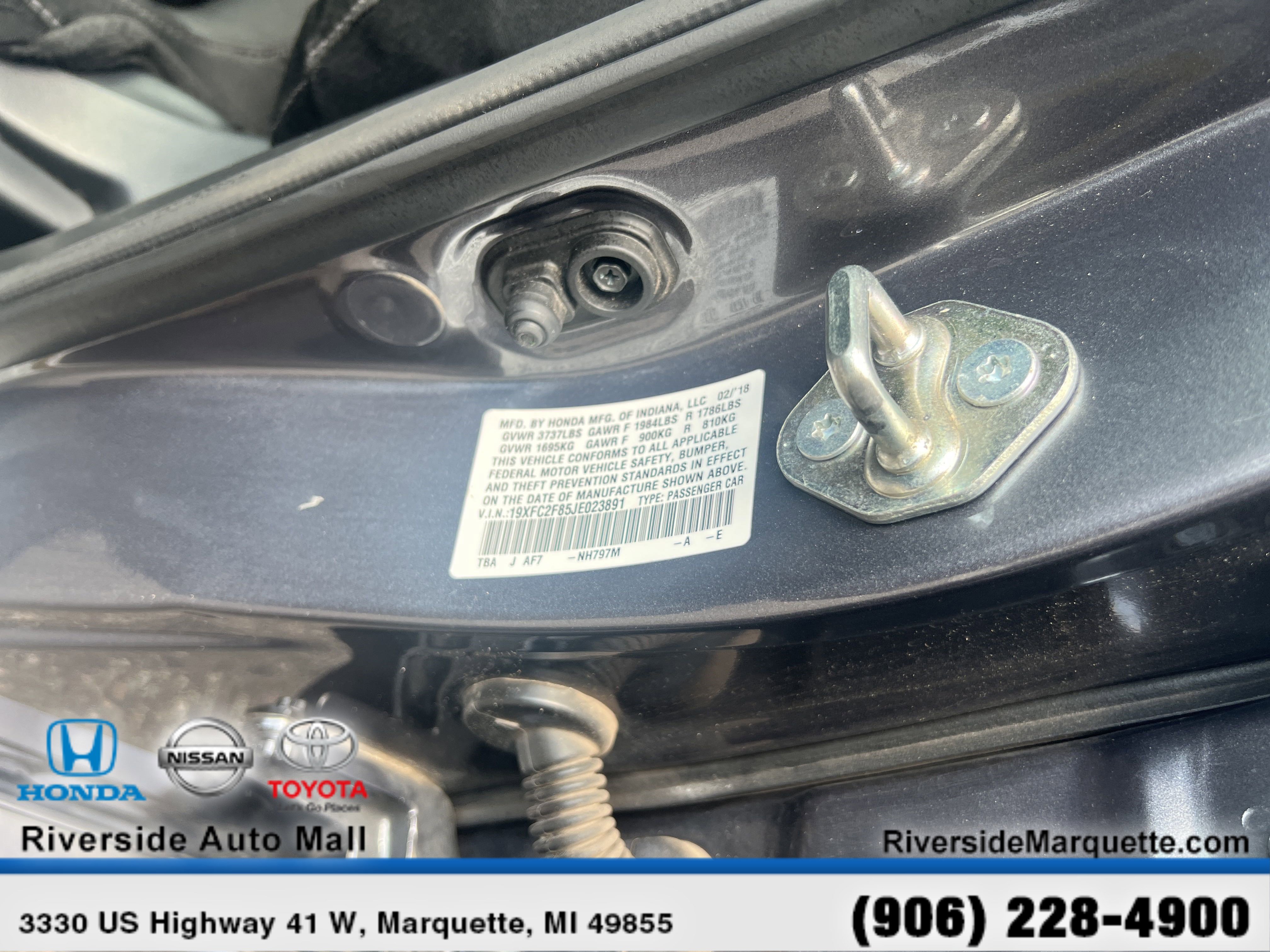 Used 2018 Honda Civic EX image 14