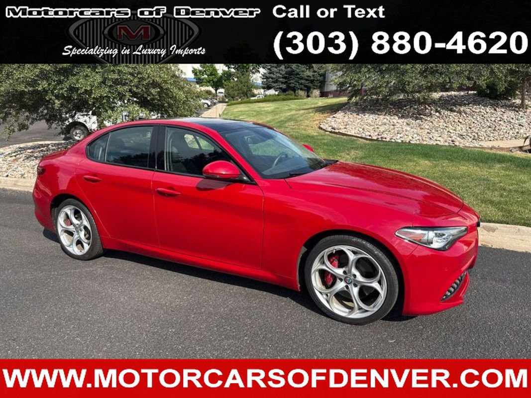 Used 2019 Alfa Romeo Giulia Ti Sport w/ Quick Order Package 22S Sport image 3