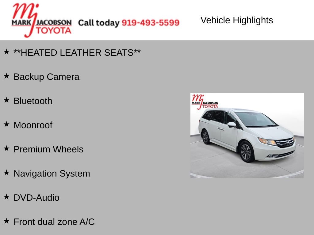 Used 2016 Honda Odyssey Touring image 5