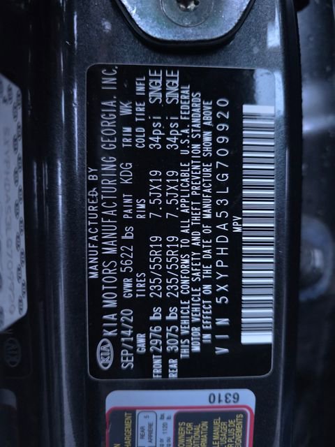 Used 2020 Kia Sorento EX image 3