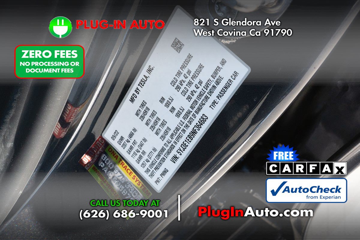 Used 2022 Tesla Model 3 Long Range AWD/4WD image 10