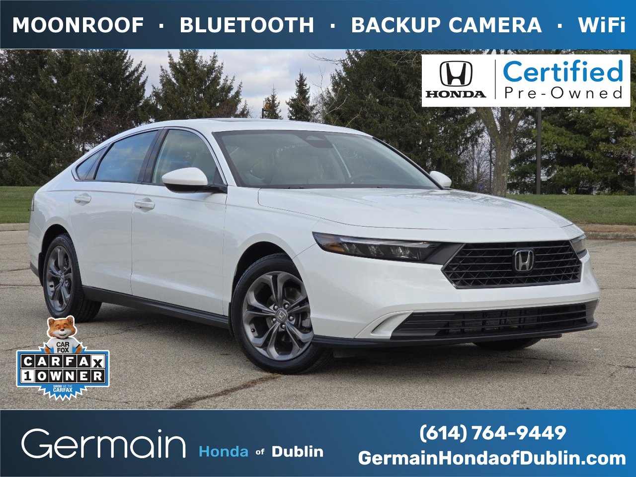 Certified 2024 Honda Accord EX