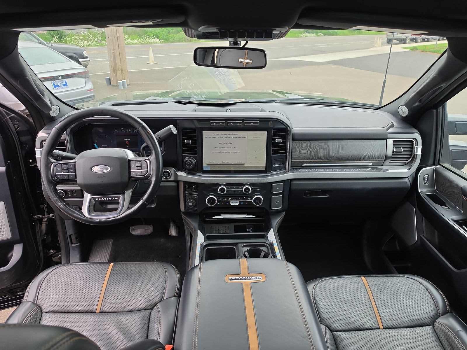 Used 2023 Ford F450 Platinum w/ Camper Package AWD/4WD image 14