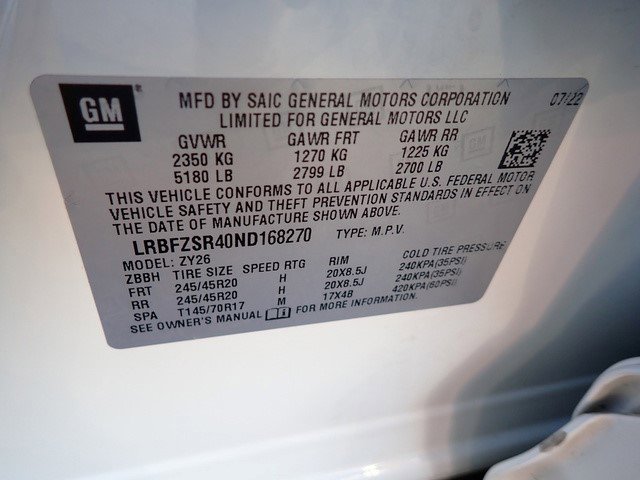 Certified 2022 Buick Envision Avenir w/ Technology Package II image 27