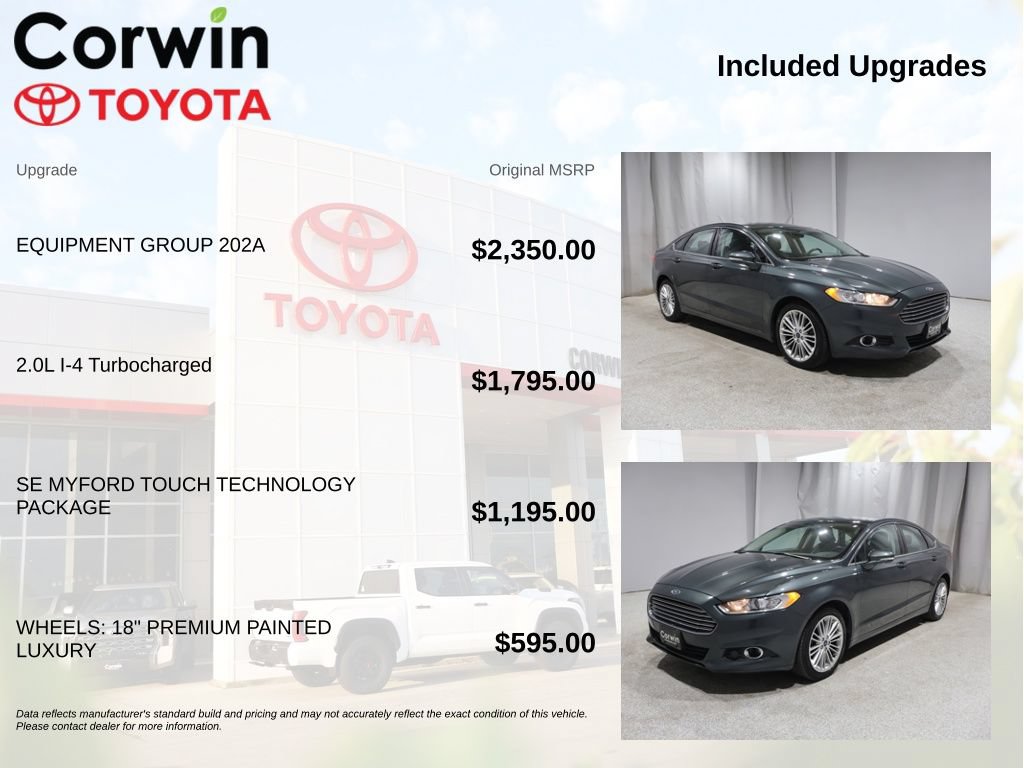 Used 2016 Ford Fusion SE w/ Equipment Group 202A FWD image 4