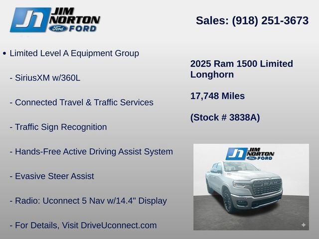 Used 2025 RAM 1500 Limited AWD/4WD image 16