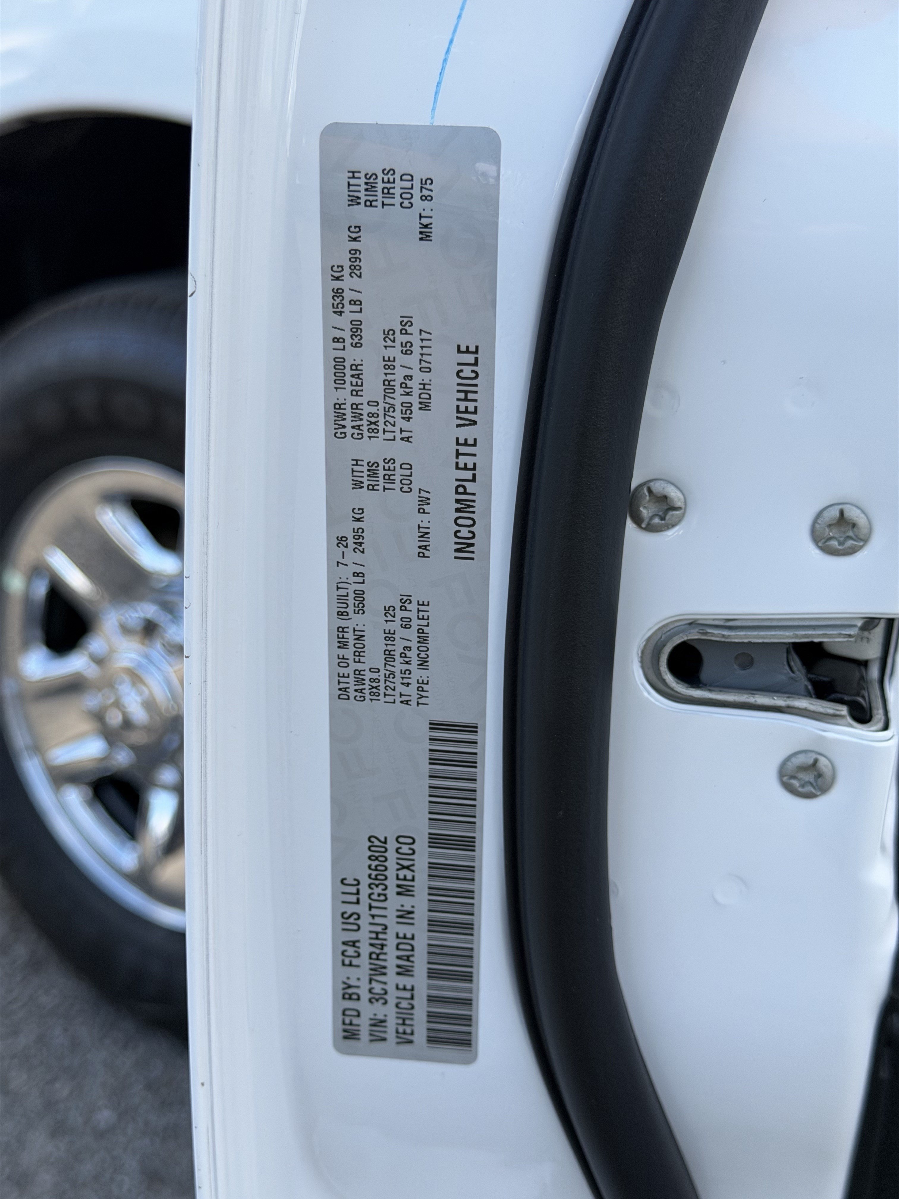 New 2026 RAM 2500 Tradesman RWD image 36
