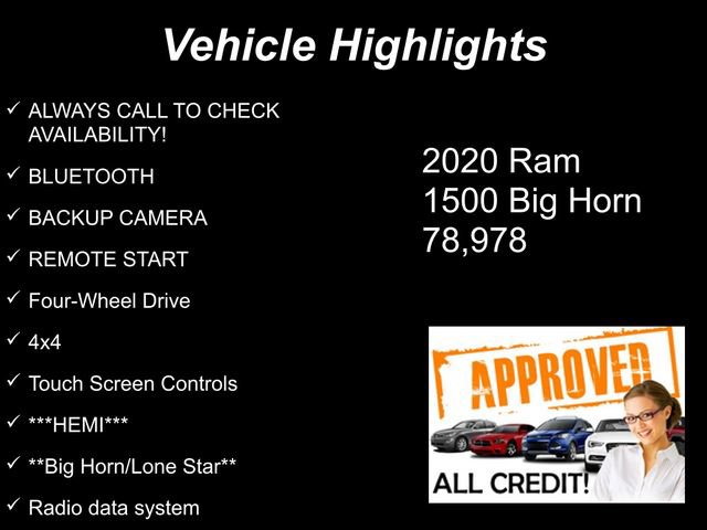 Used 2020 RAM 1500 Big Horn AWD/4WD image 9