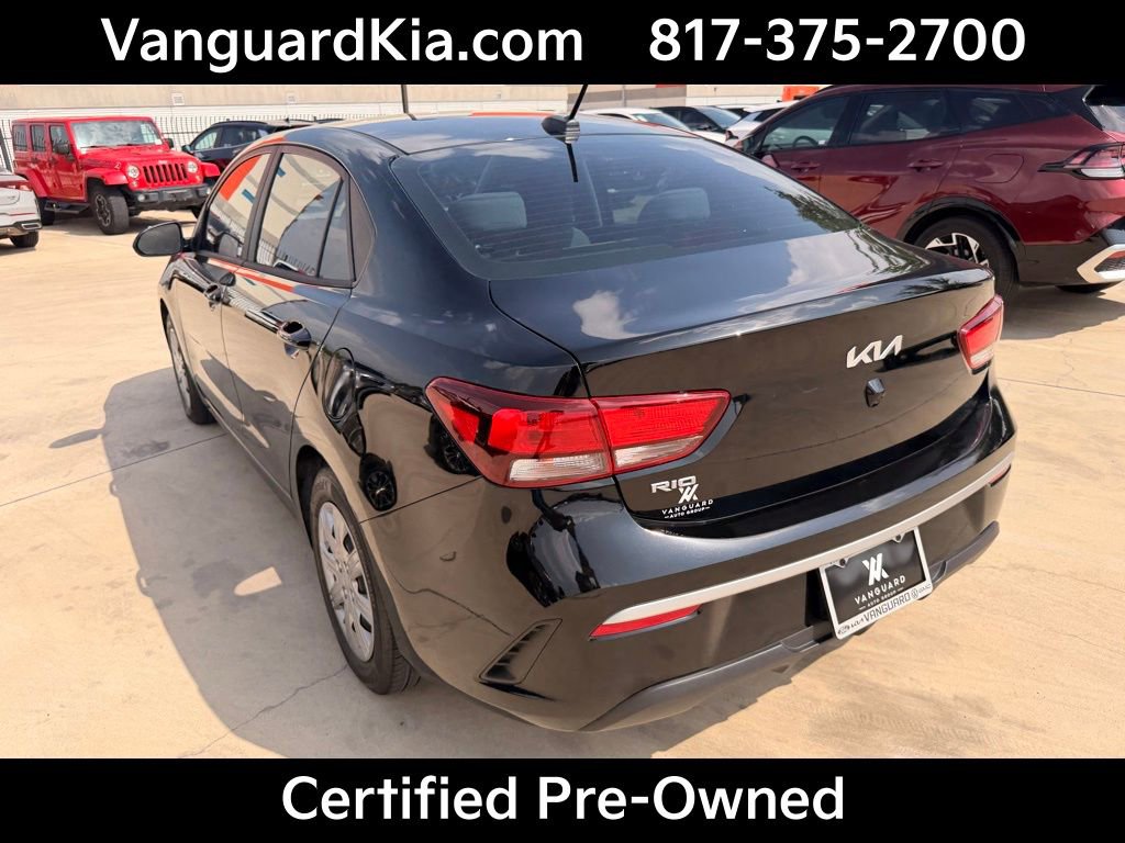 Certified 2022 Kia Rio S FWD image 2