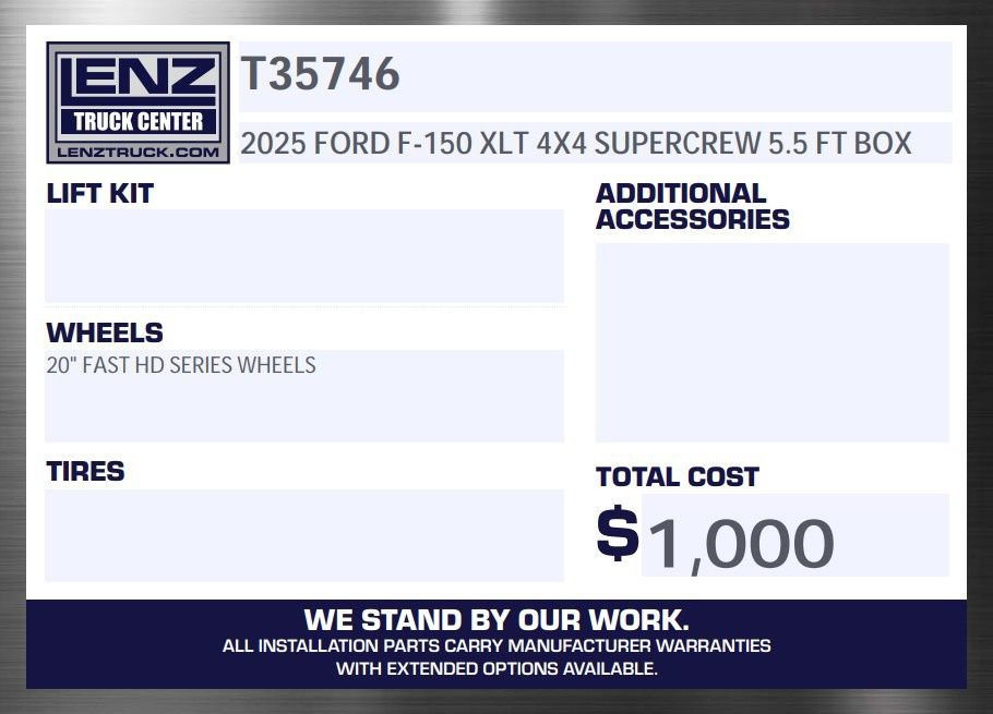 Used 2025 Ford F150 XLT w/ Equipment Group 301A Standard video 2