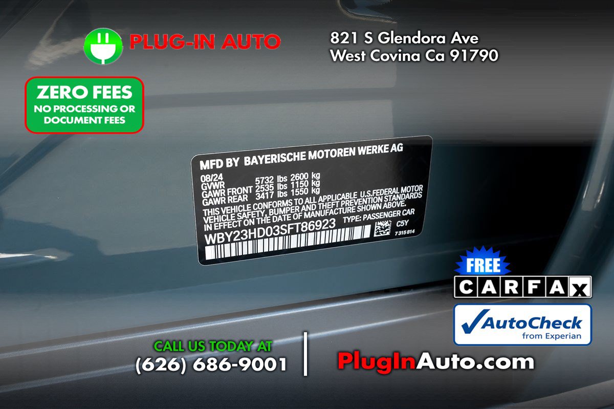 Used 2025 BMW i4 eDrive40 w/ M Sport Package RWD image 9